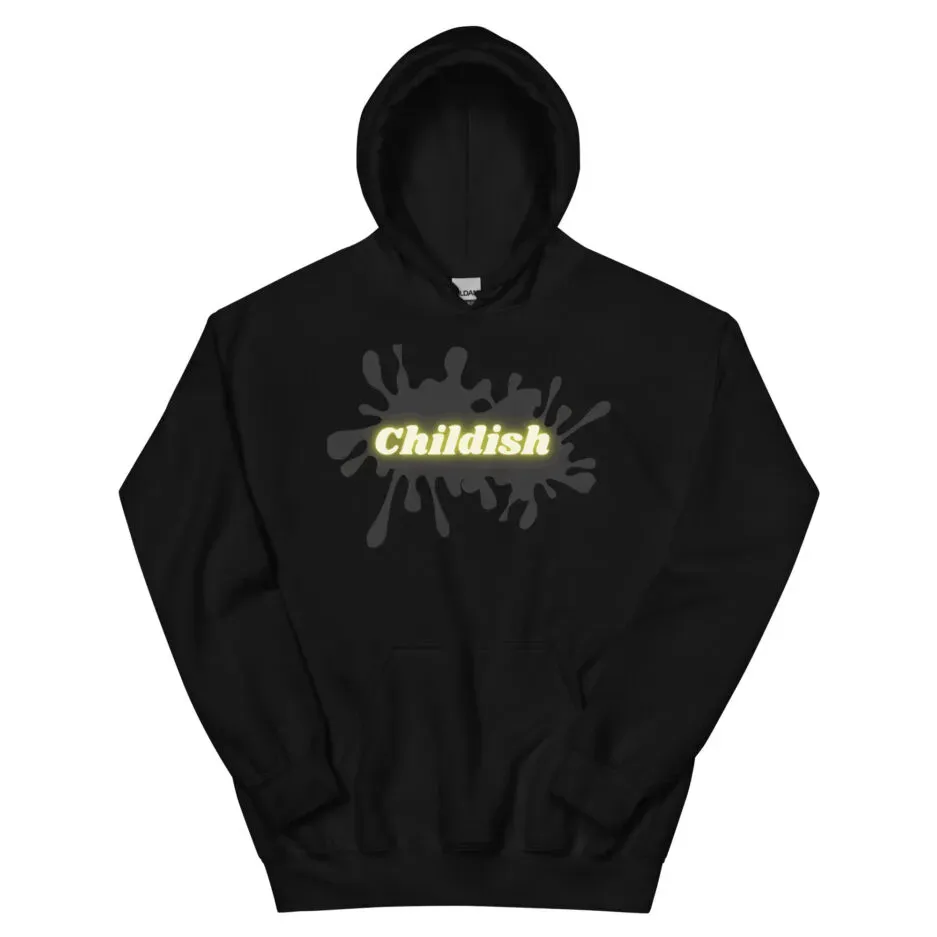 CHILDISH Theme Park Streetwear Hoodie (Black) CHILDISH Theme Park Streetwear Hoodie (Black)