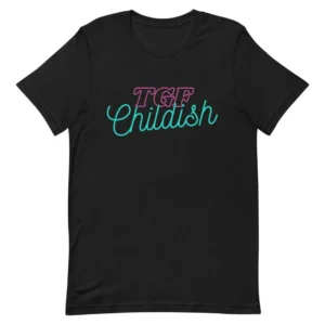 Cereal TGF Childish T Shirt Oversized Black