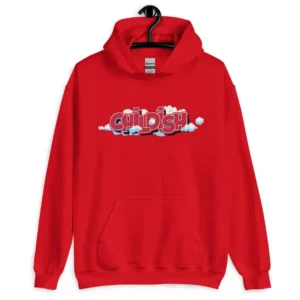 Childish Hoodie ‘Theme Park’ Red Oversized