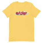 Childish Theme Park Graphic T Shirt Yellow