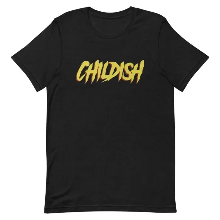 Stylish Childish Graphic T Shirt Black Stylish Childish Graphic T Shirt Black